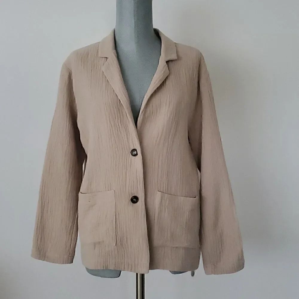 Mod Ref | Linen & Cotton Jacket - Picture 2 of 7